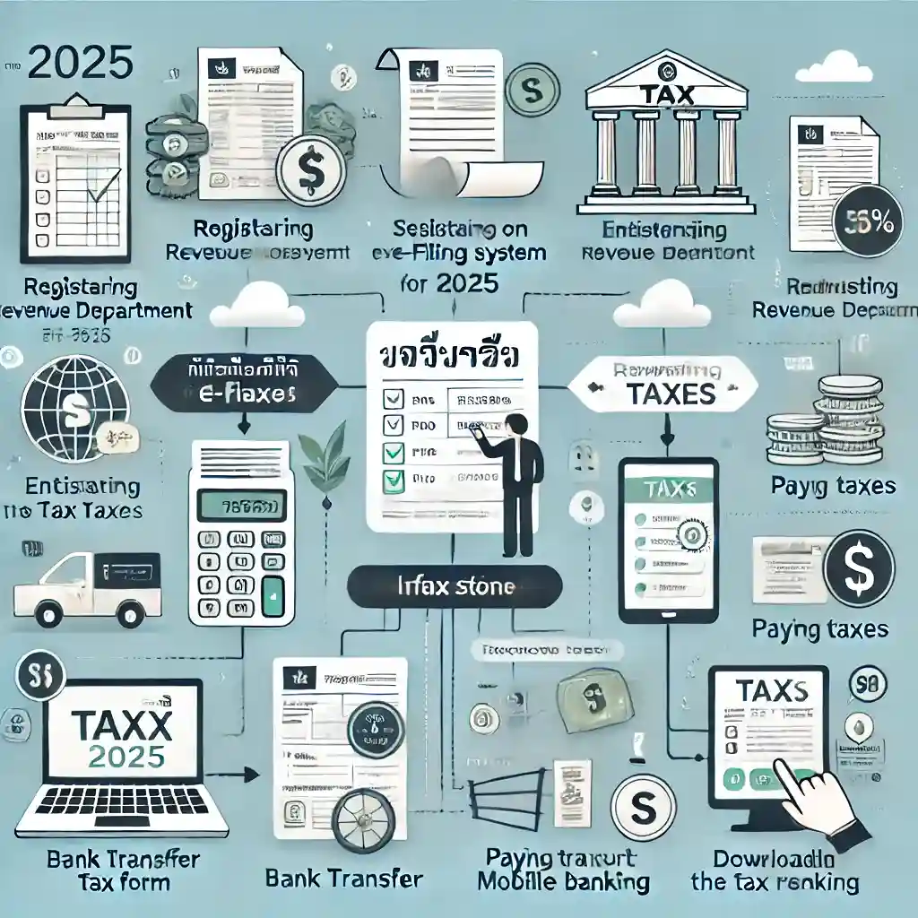 คู่มือการยื่นภาษีออนไลน์ปี 2567 (2025) สำหรับบุคคลธรรมดา