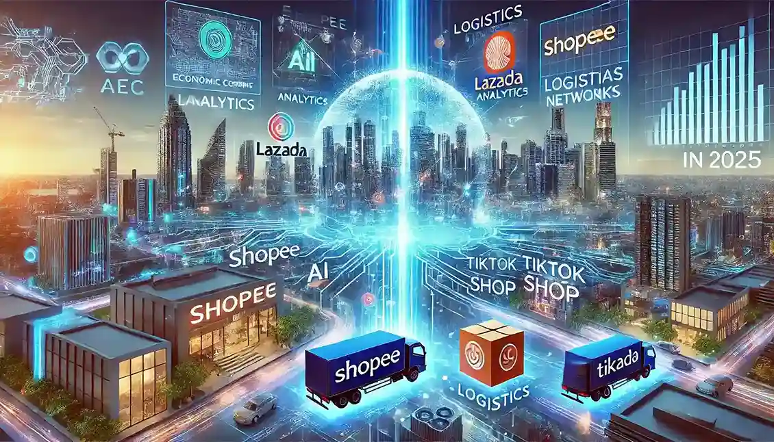 การแข่งขันธุรกิจออนไลน์ใน AEC ปี 2025: โอกาสและความท้าทาย